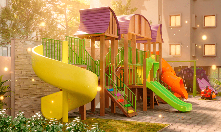 Playground para áreas externas: como criar um espaço de diversão ao ar livre
