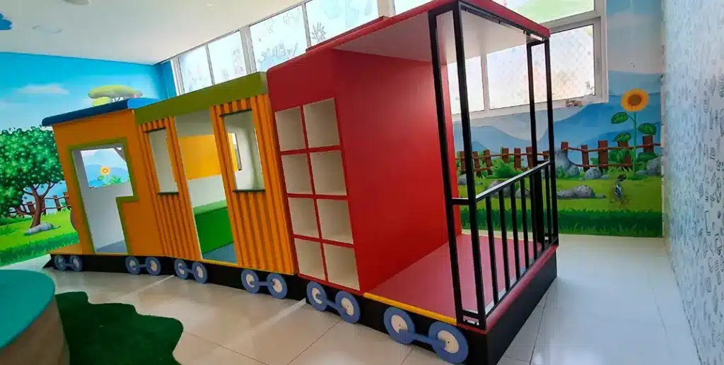 imagem do meio sobre espaço kids em ambientes escolares